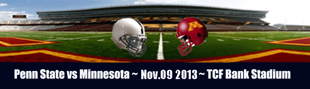 2013 Penn State vs. Minnesota Football=